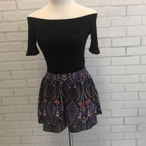 tribal print shorts